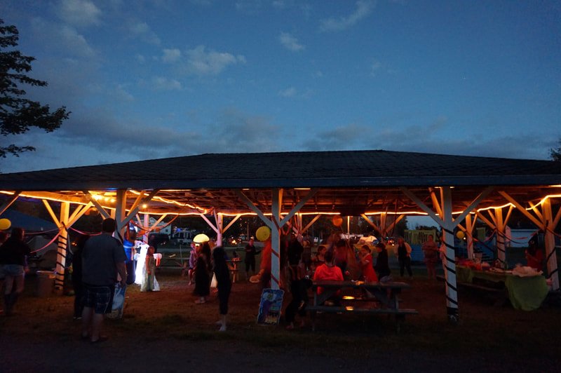 An evening at the pavilion